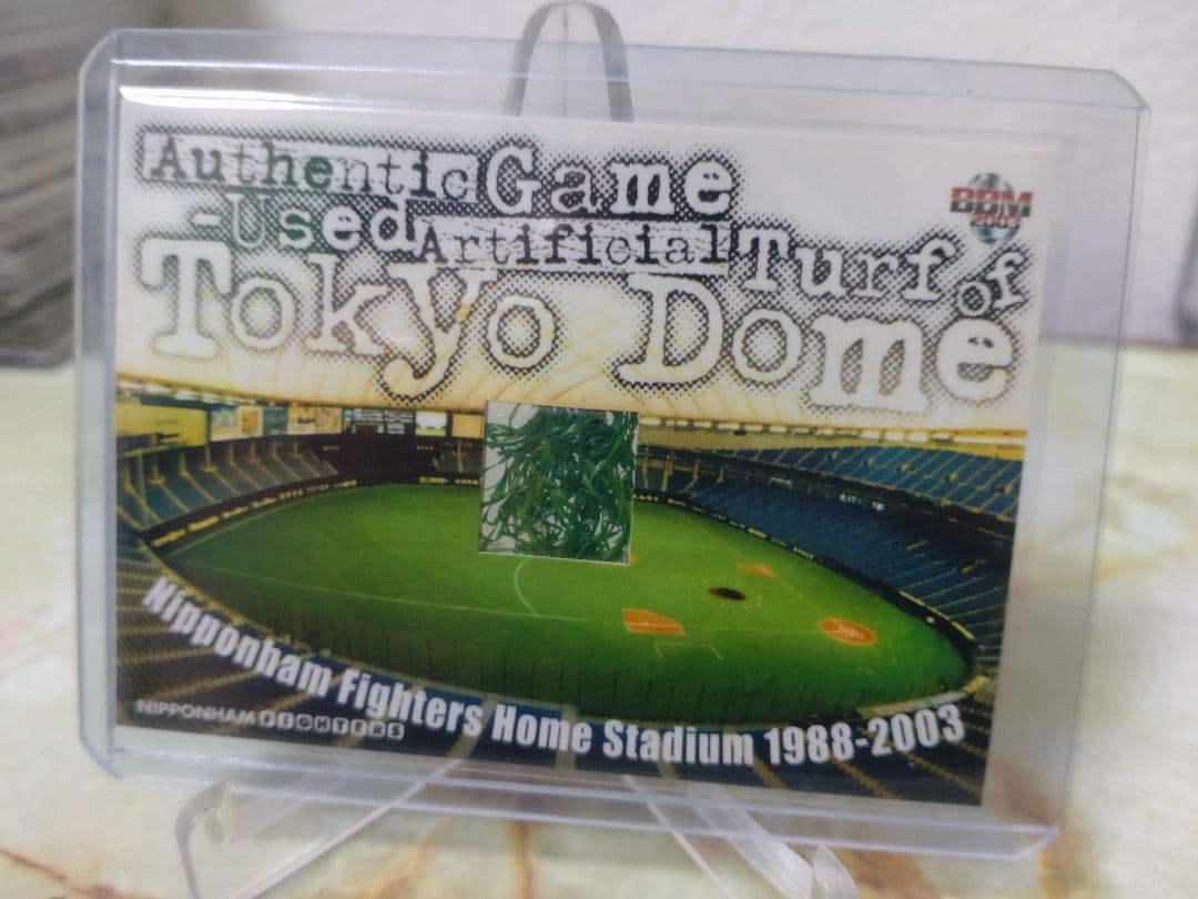 BBM 2003 日本ハムファイターズ 人工芝カード /100