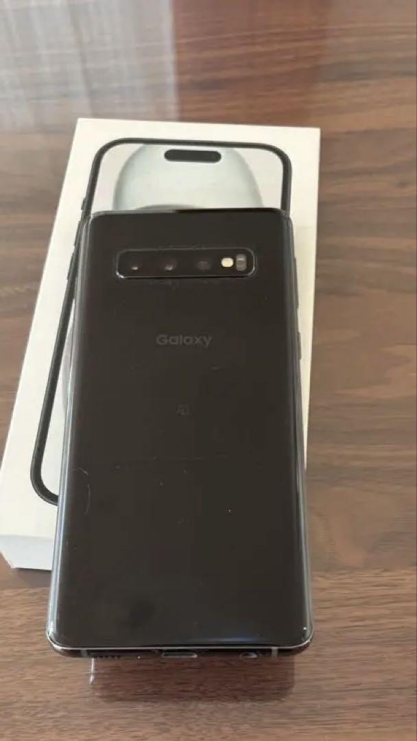 Galaxys10 scv41 ブラック 本体スマートフォン本体