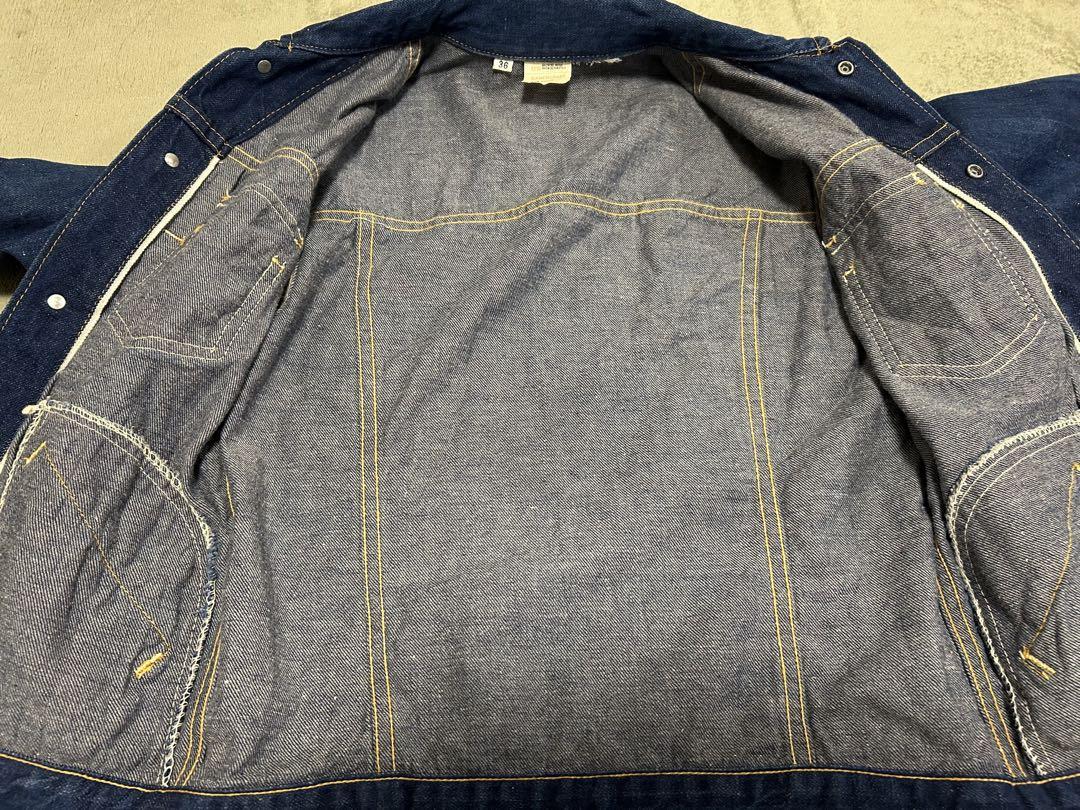 70s JCPenneyランチクラフト Gジャン　デニムジャケットvintage