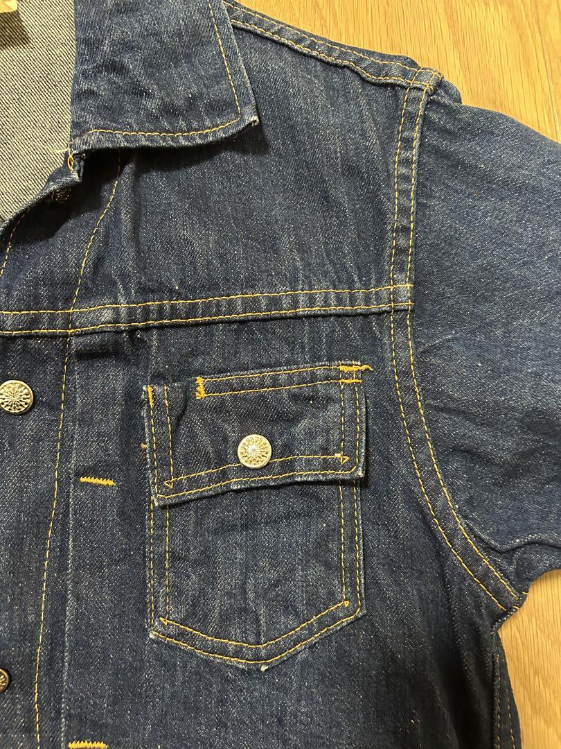 70s JCPenneyランチクラフト Gジャン　デニムジャケットvintage