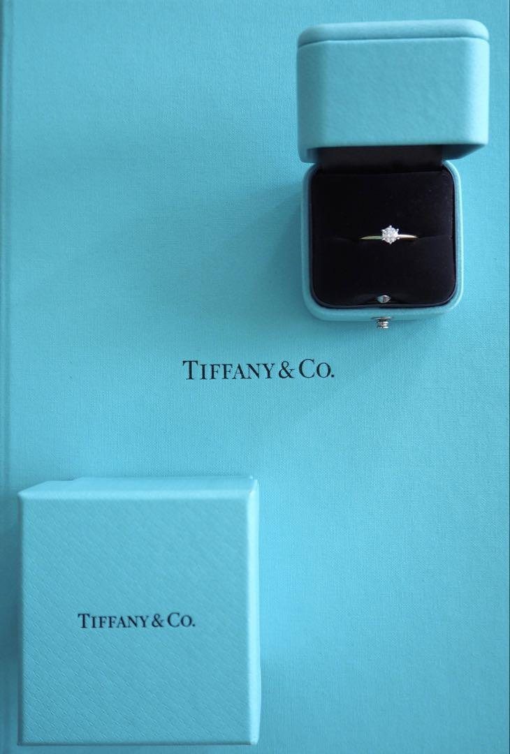 TIFFANY&Co. セッティング エンゲージメント リング 18K