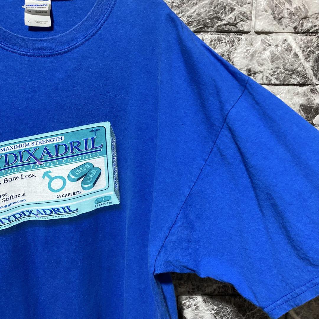 希少 got wood? Tシャツ XL BLUE ブルー MYDIXADRIL