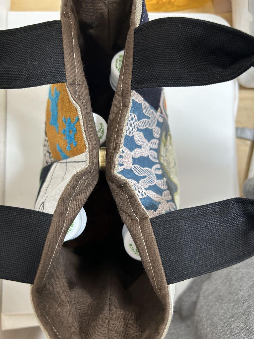 ミナペルホネン＊パッチバケツバッグ✂️ハンドメイド