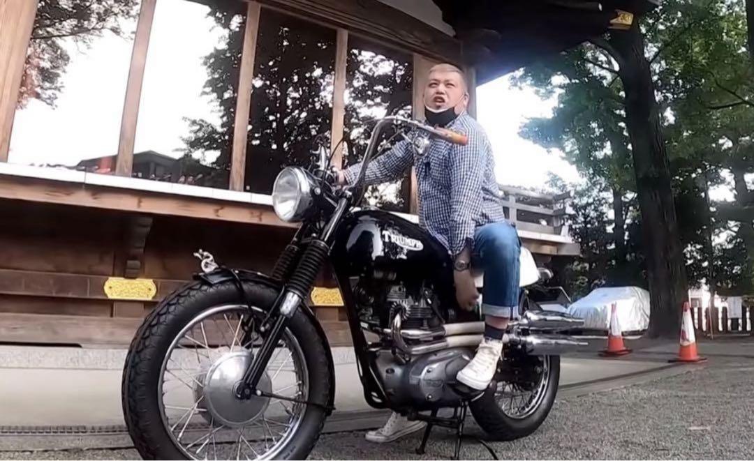 Norton triumph トライトン　デビル　フェンダーエンブレム　悪魔