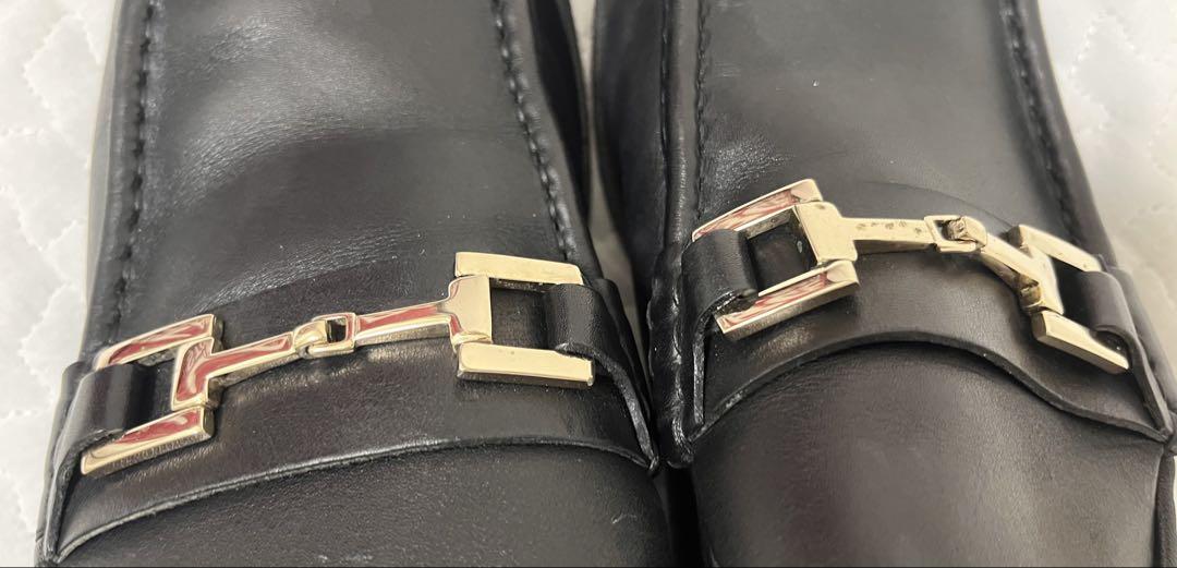 グッチ　GUCCI 革靴　ホースビット　ローファー 黒　２６．５ ビジネス