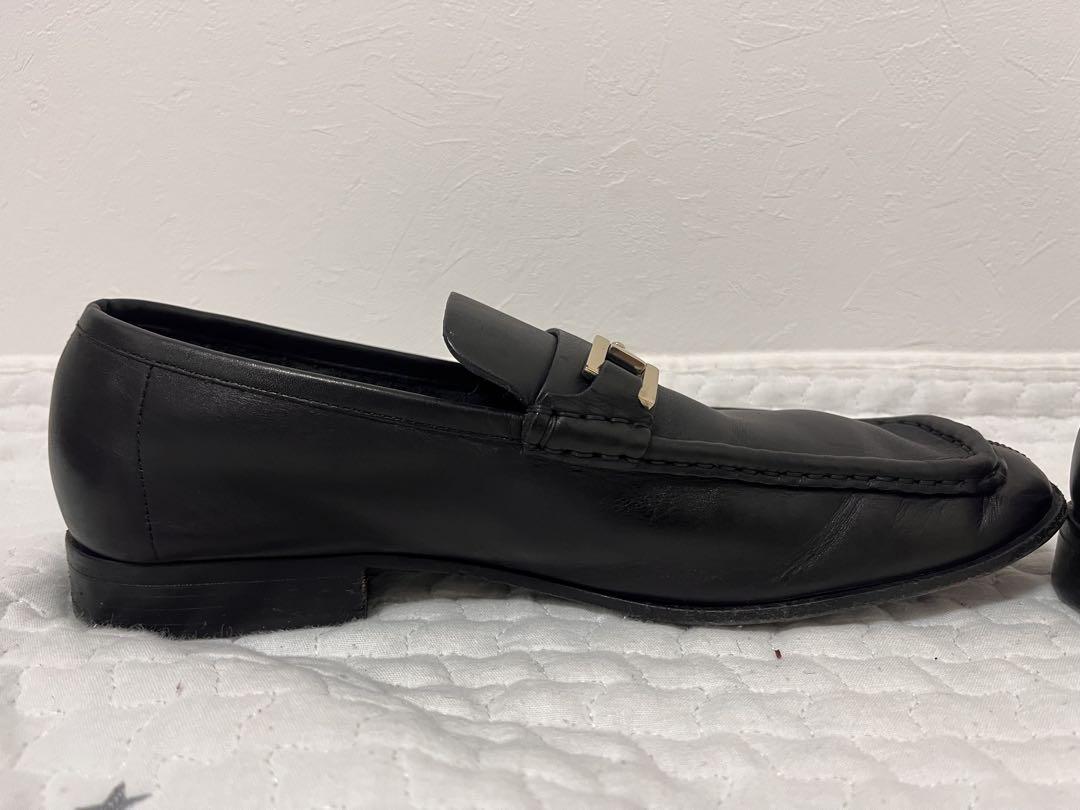 グッチ　GUCCI 革靴　ホースビット　ローファー 黒　２６．５ ビジネス