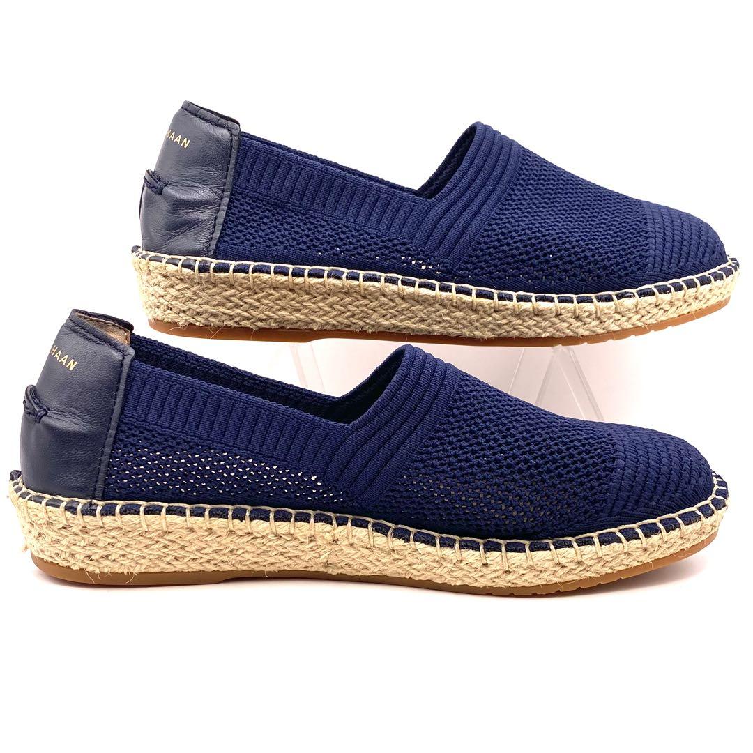 【新品同様】現行モデル 定価29,700円 コールハーンエスパドリーユ 23.5