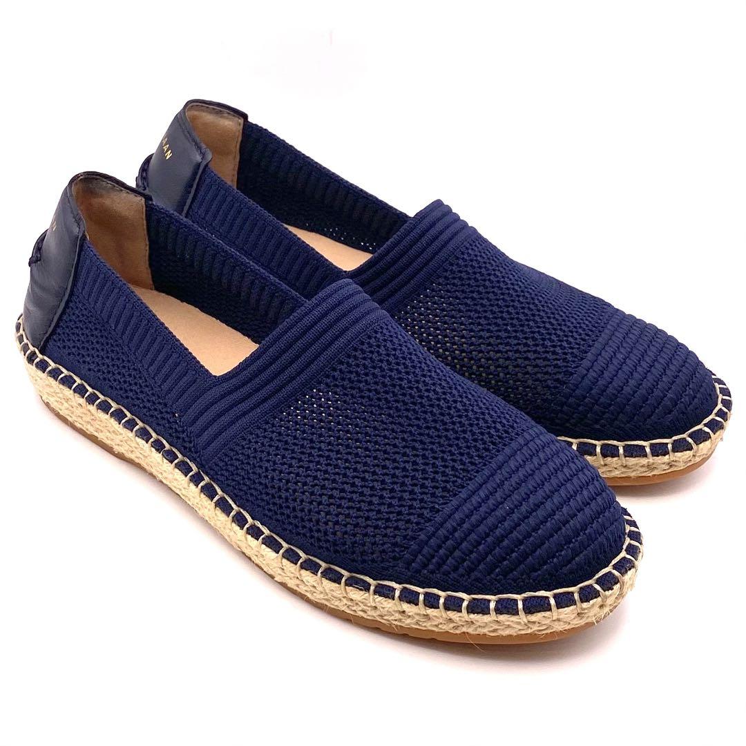 【新品同様】現行モデル 定価29,700円 コールハーンエスパドリーユ 23.5