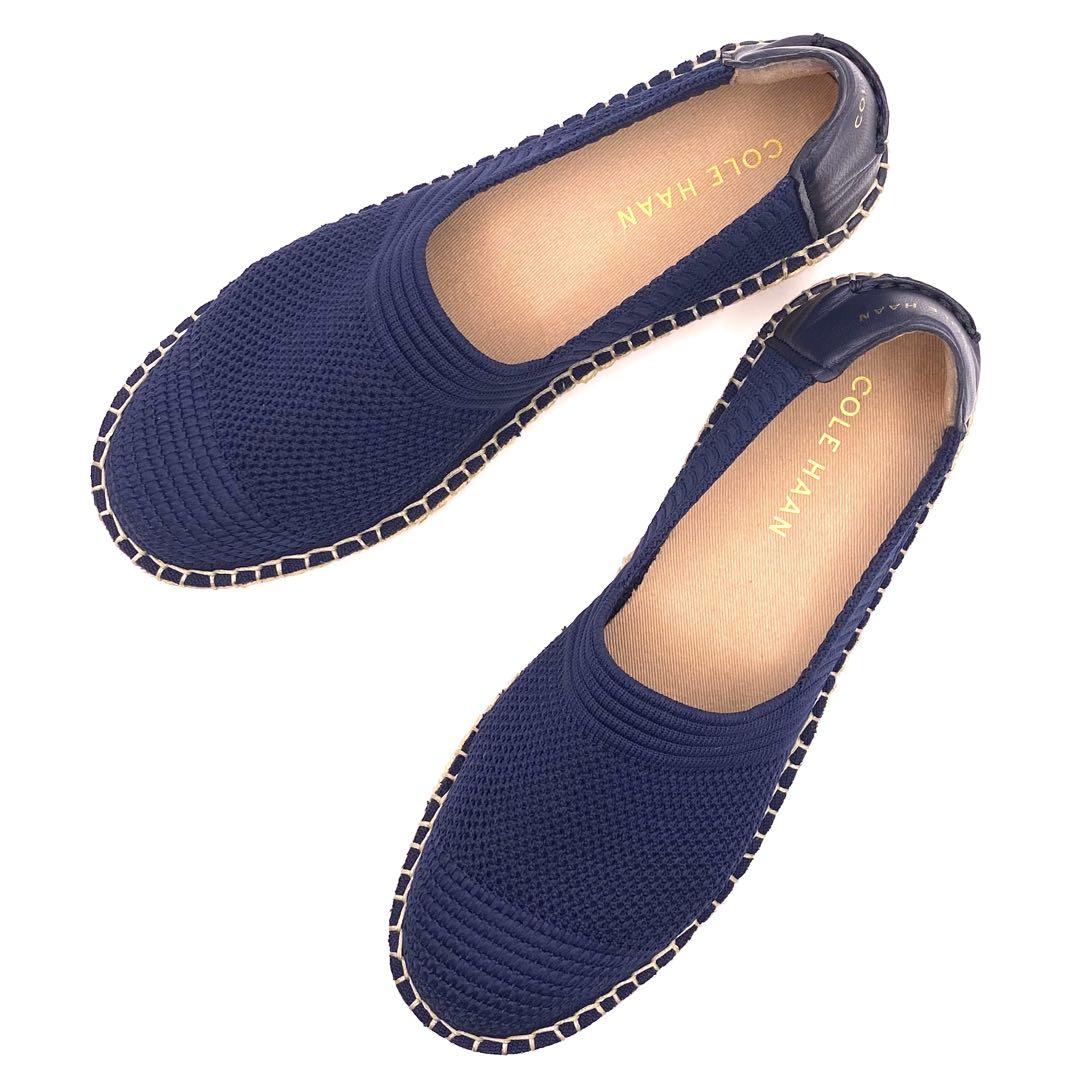 【新品同様】現行モデル 定価29,700円 コールハーンエスパドリーユ 23.5