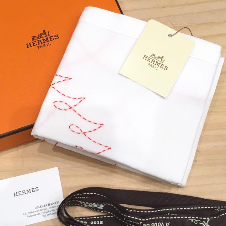 ☆RURU☆様専用 新品 未使用 HERMES ハンカチ ポケットチーフ