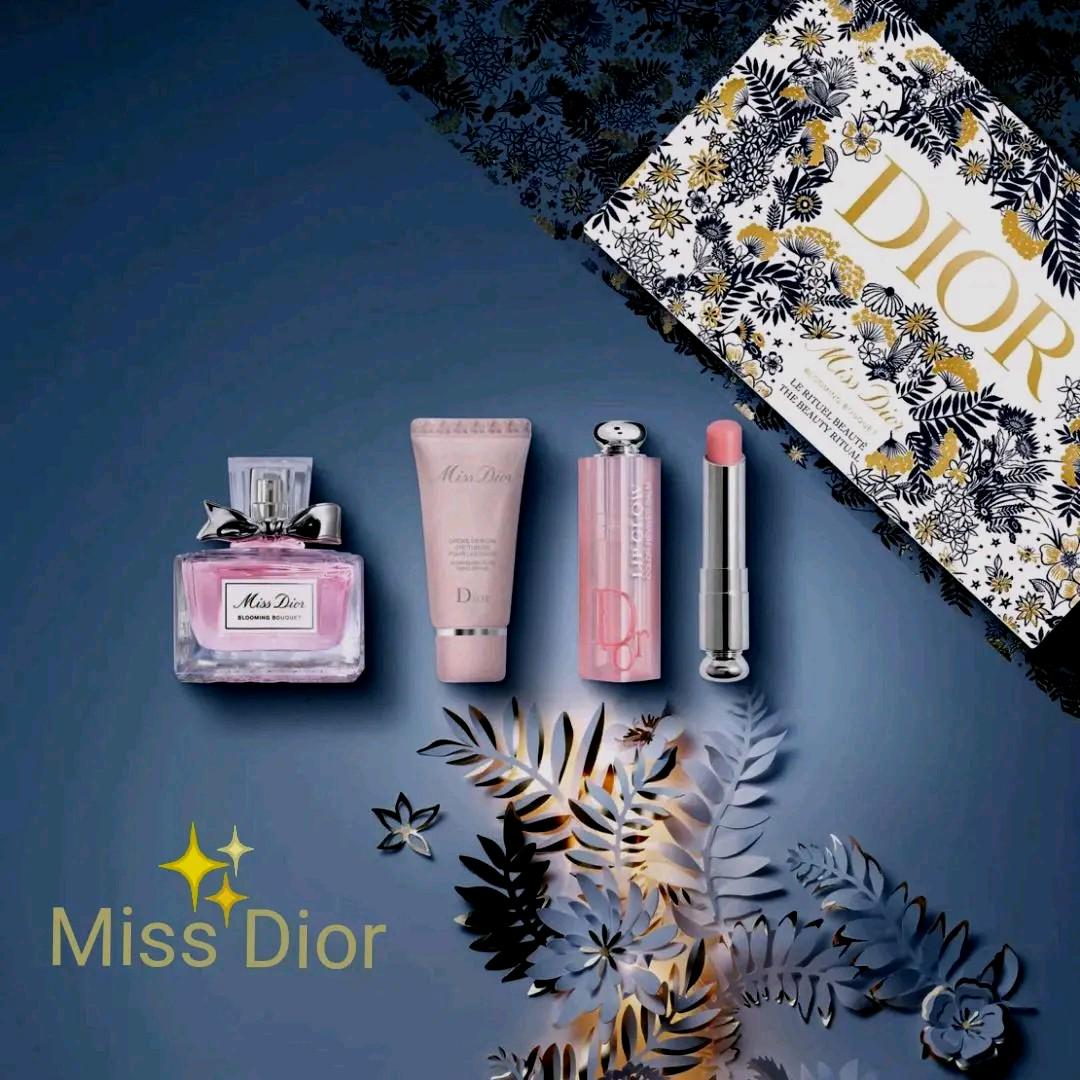 Miss Diorホリデーコフレギフト×3限定リボン紙袋付