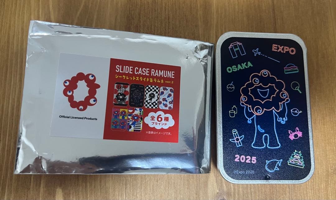EXPO2025 万博 シークレットスライド缶ラムネ 缶のみ ミャクミャク