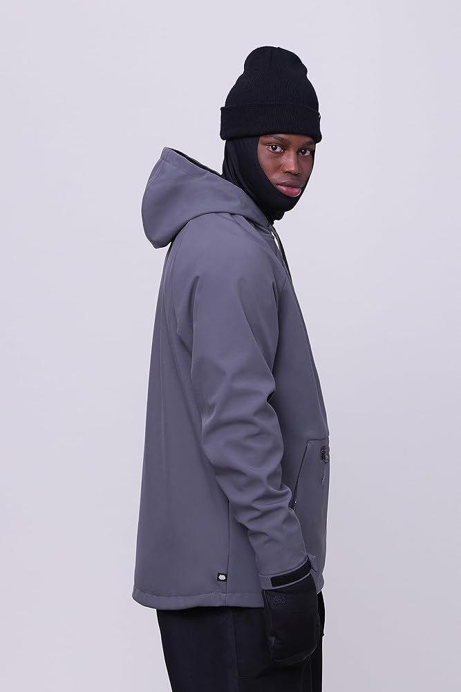 686 WATERPROOF HOODY スノボウェア rhino-grey