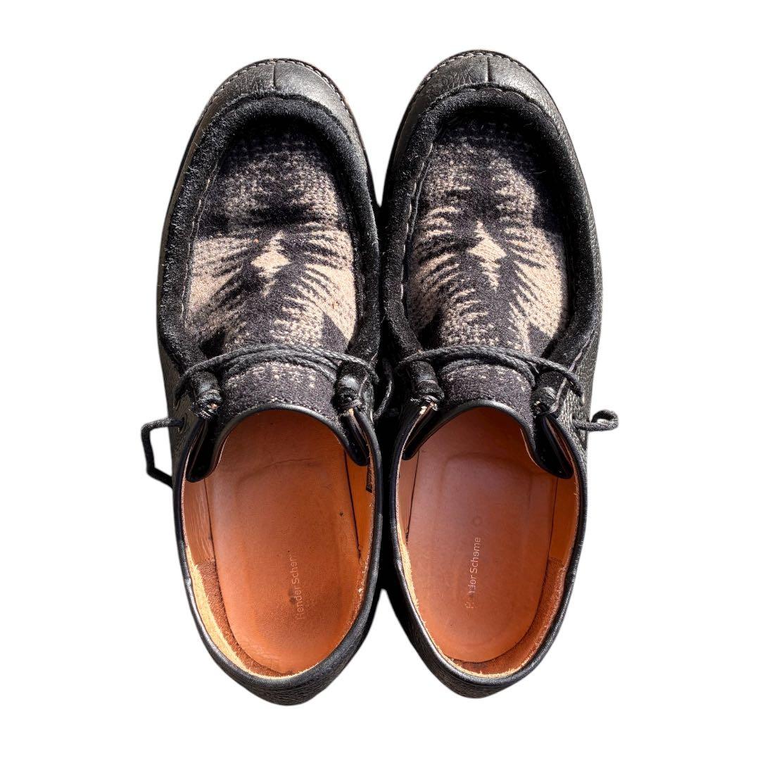 き Hender Scheme × PENDLETON 革靴 レザー28cm Hender Scheme