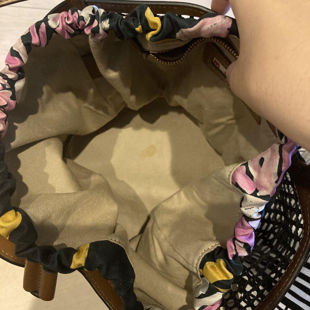 MARNI メッシュデザイン かごバッグ