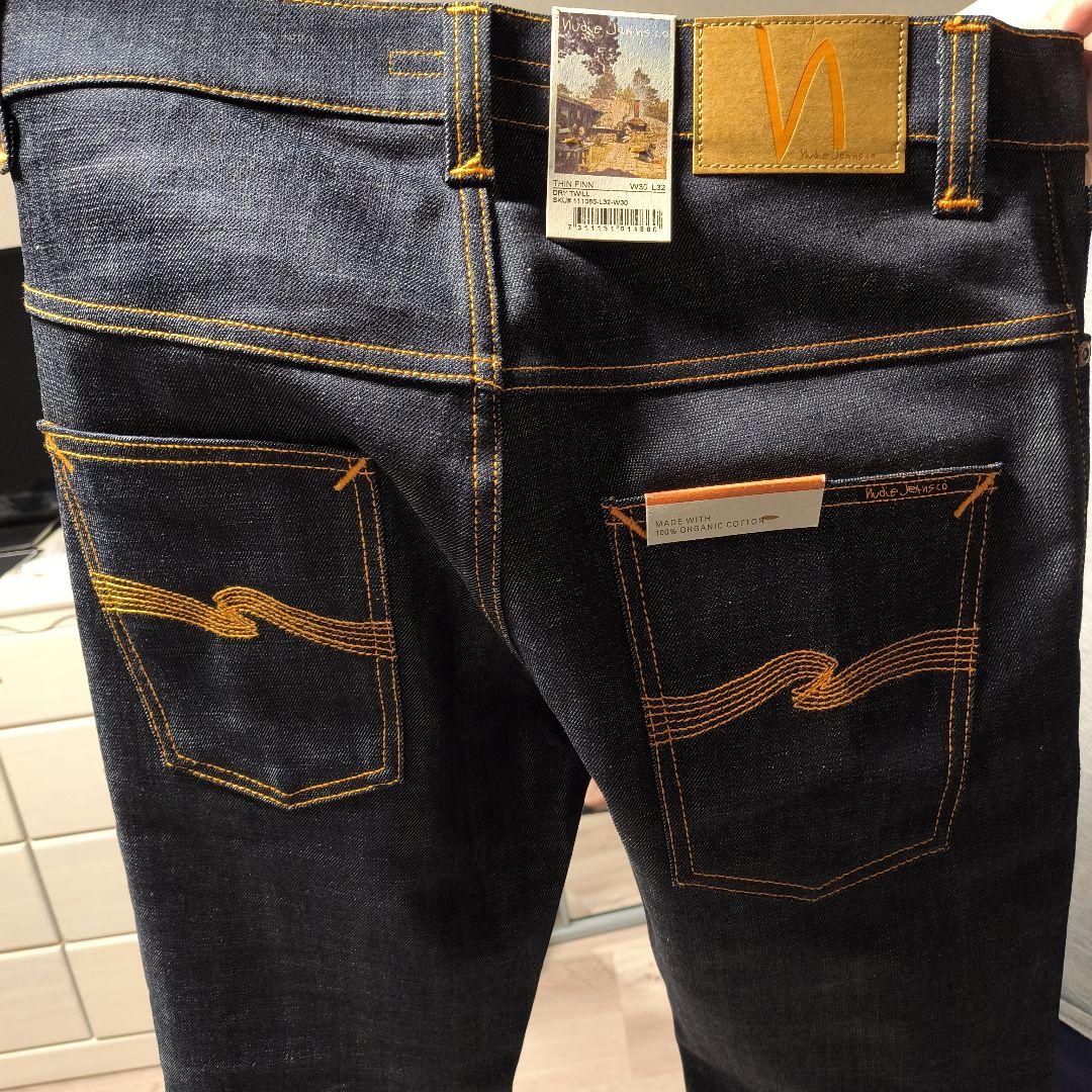 JM様★新品未使用★Nudie Jeans Thin Finn DRYTWILL