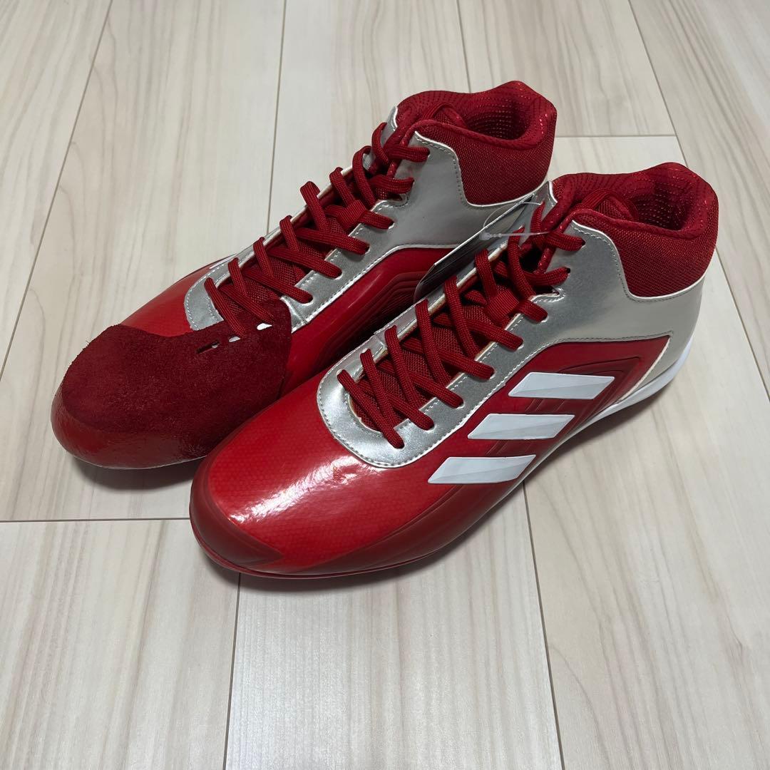 アディダス 野球 スパイク アディゼロ スタビル 27.5cm P革付き