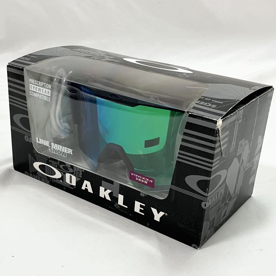 美品】オークリー スノーボード ゴーグル ラインマイナー 70700301
