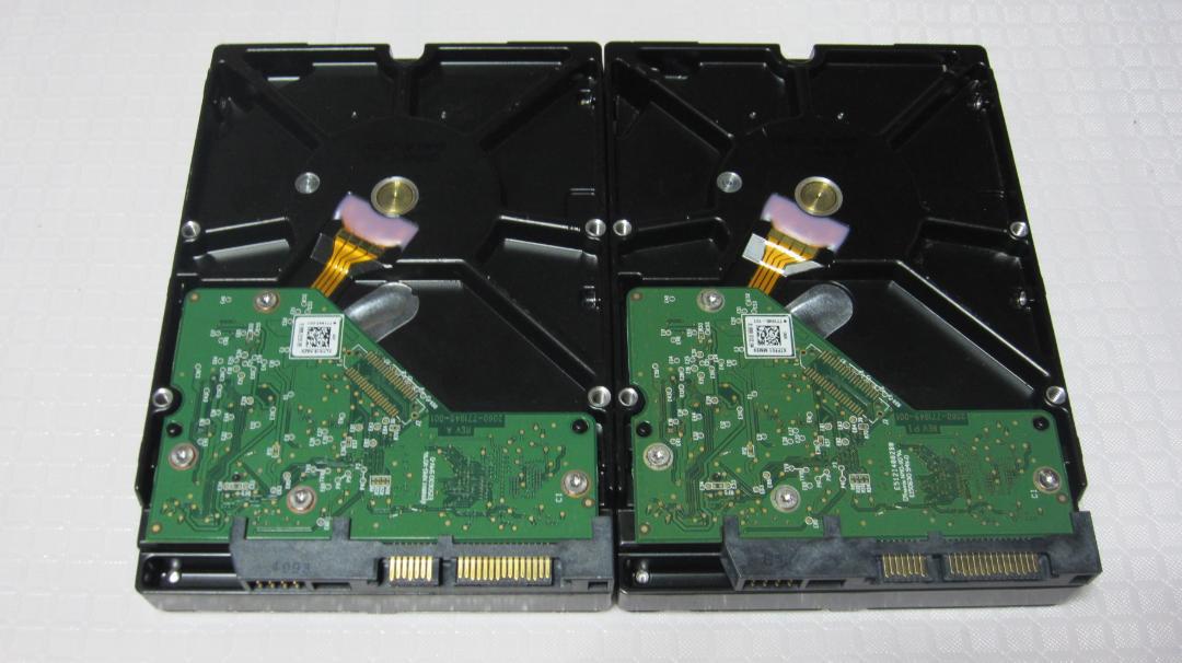 WD Green WD30EZRX 2台 3TB×2＝6TB 正常動作確認済