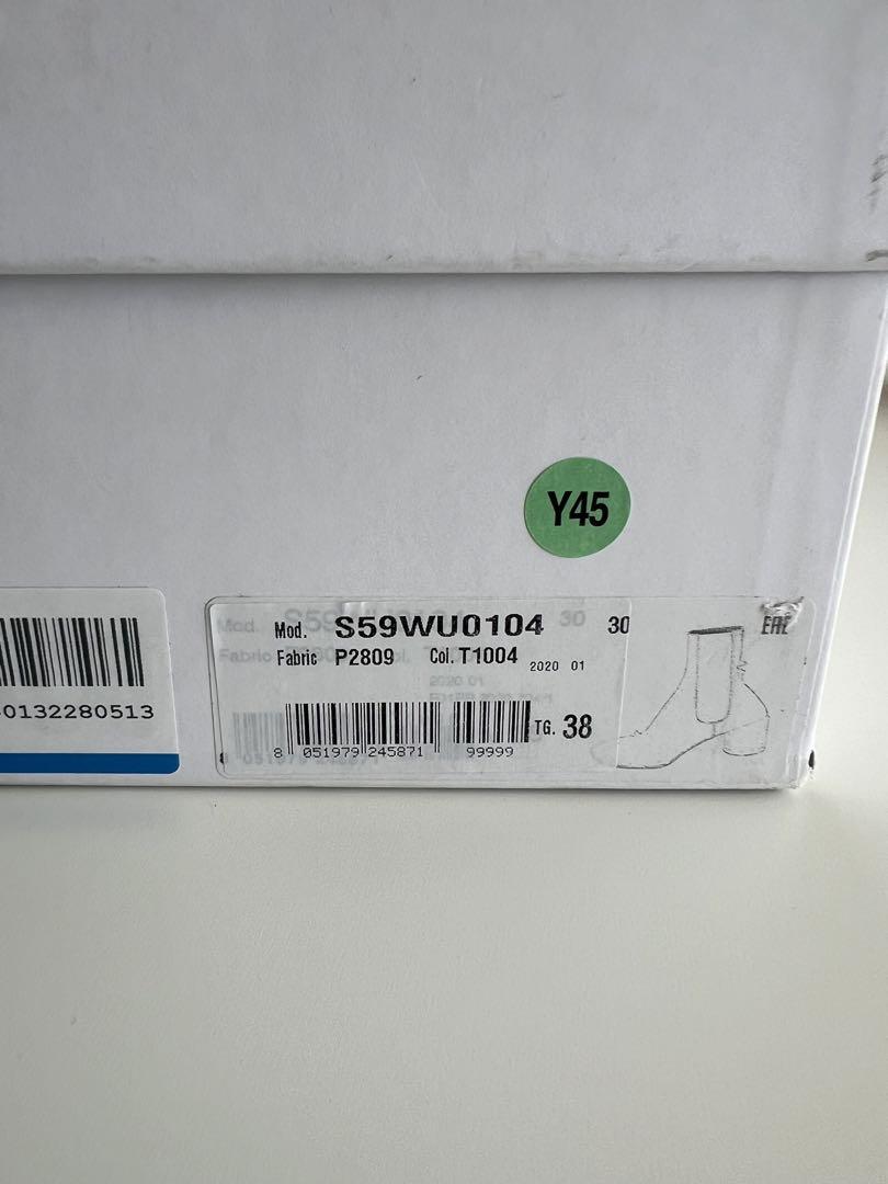 （専用）MM6 Margiela ホワイト　サイドゴアブーツ