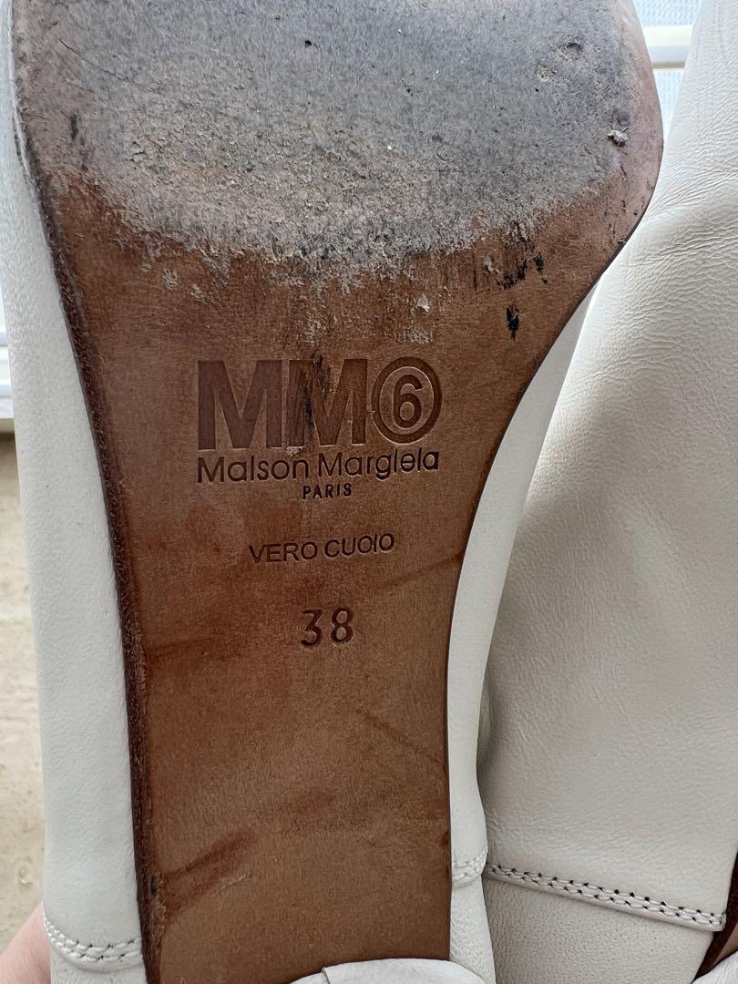 （専用）MM6 Margiela ホワイト　サイドゴアブーツ
