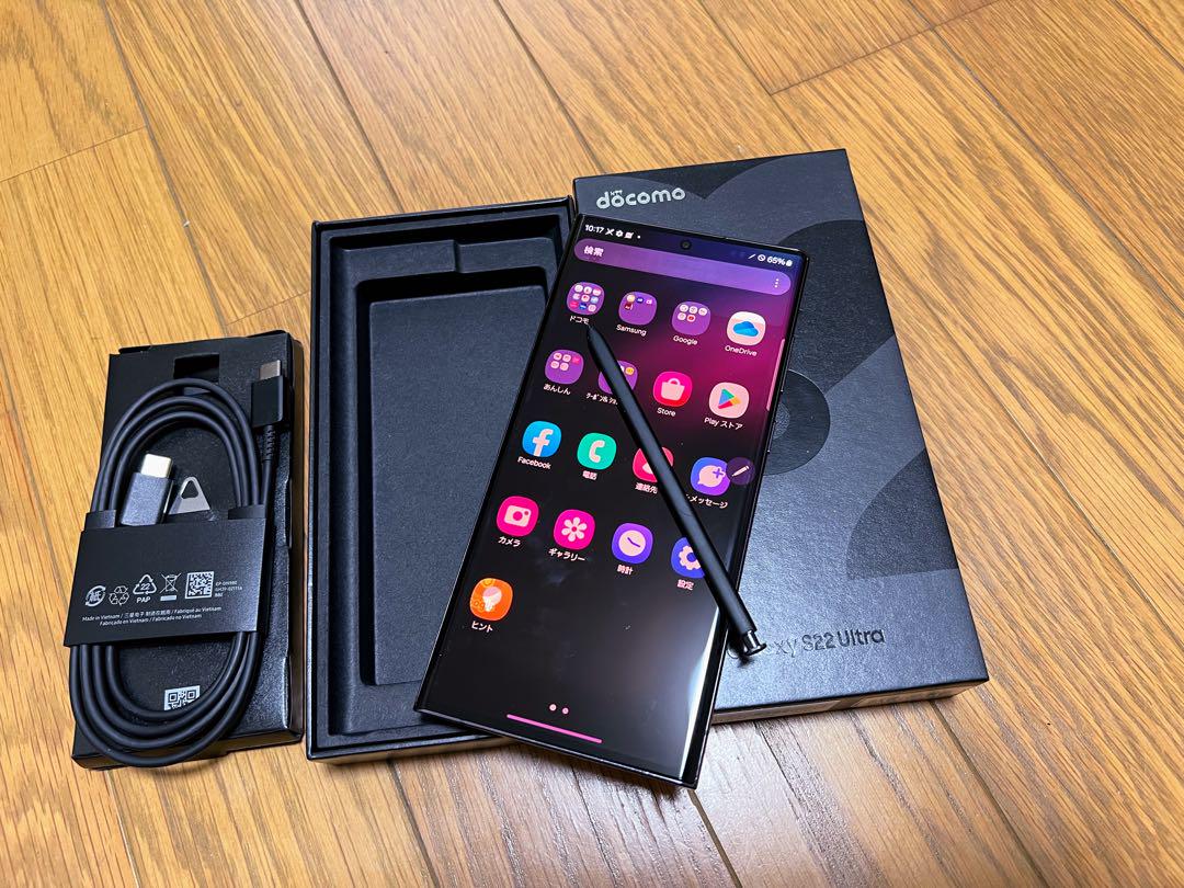 （ジャンク品）GALAXY S22 Ultra SIMフリー　RAM 12GB