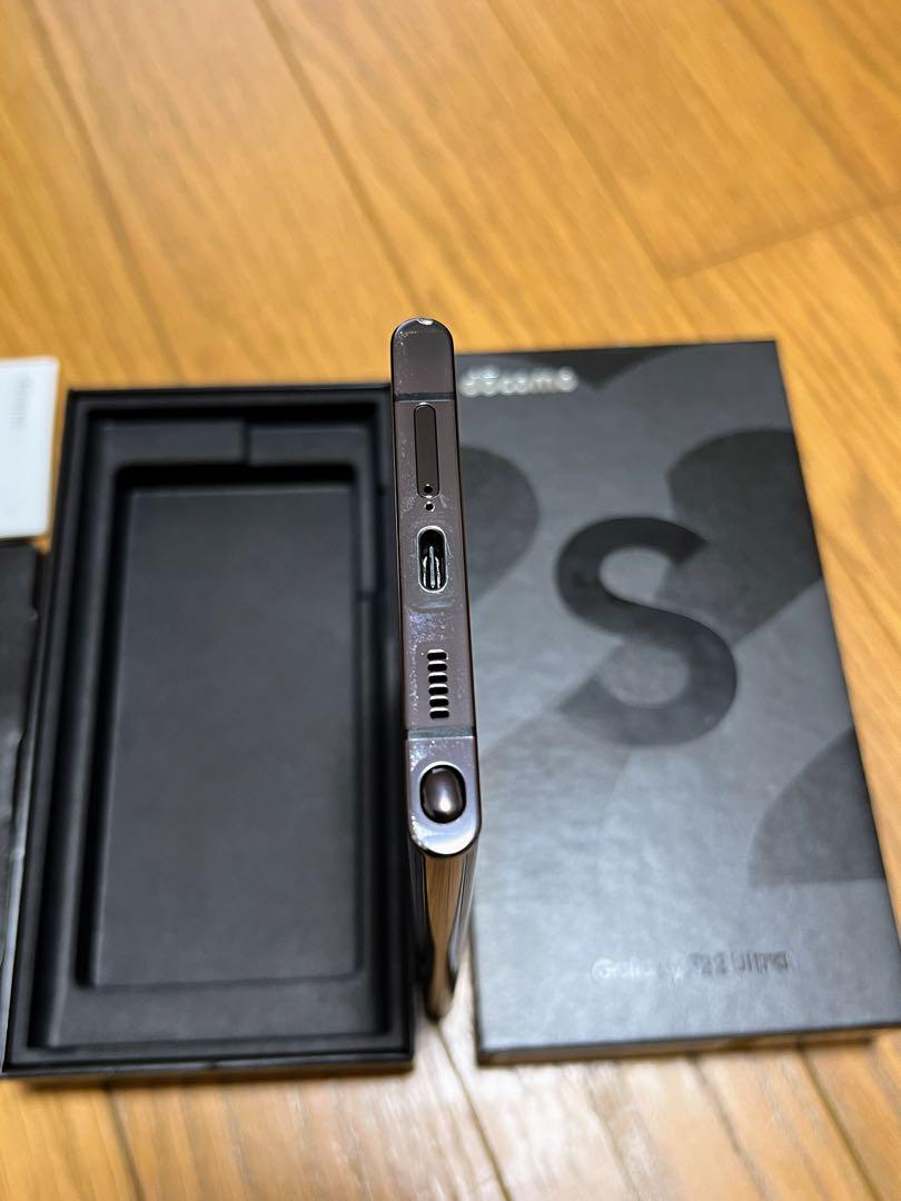 （ジャンク品）GALAXY S22 Ultra SIMフリー　RAM 12GB