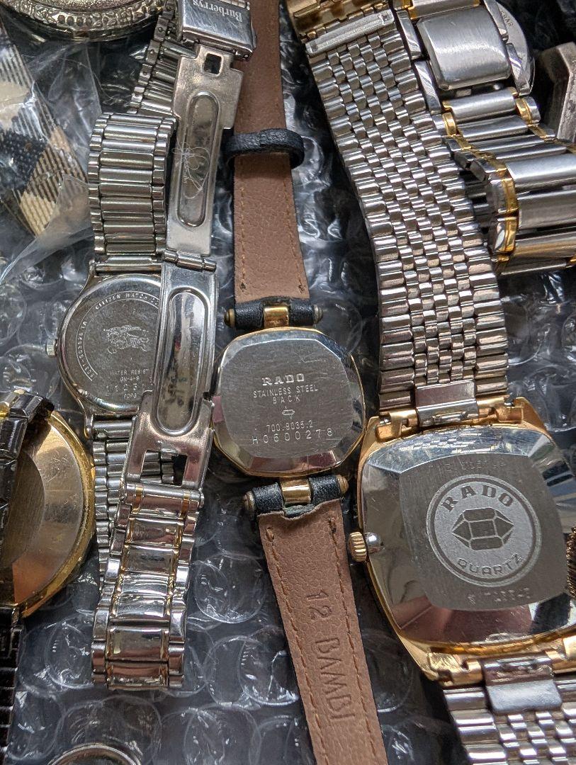 RADO　BURBERRY　GIVENCHY　CITIZEN等腕時計部品取り