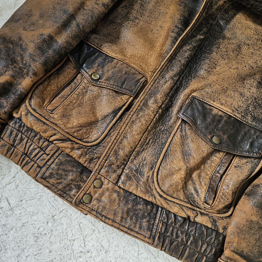 TYPE A-2 JACKET FLYER'S レザー ボンバージャケット M