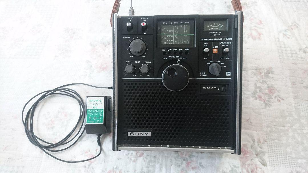 Sony ICF-5800 ラジオ
