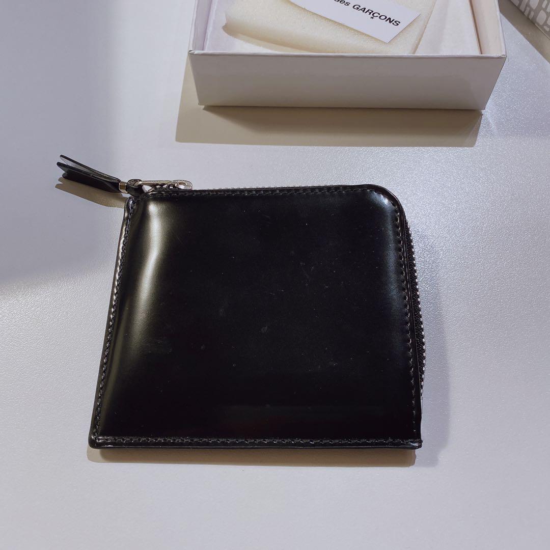 COMME des GARÇONS 黒 レザー 財布