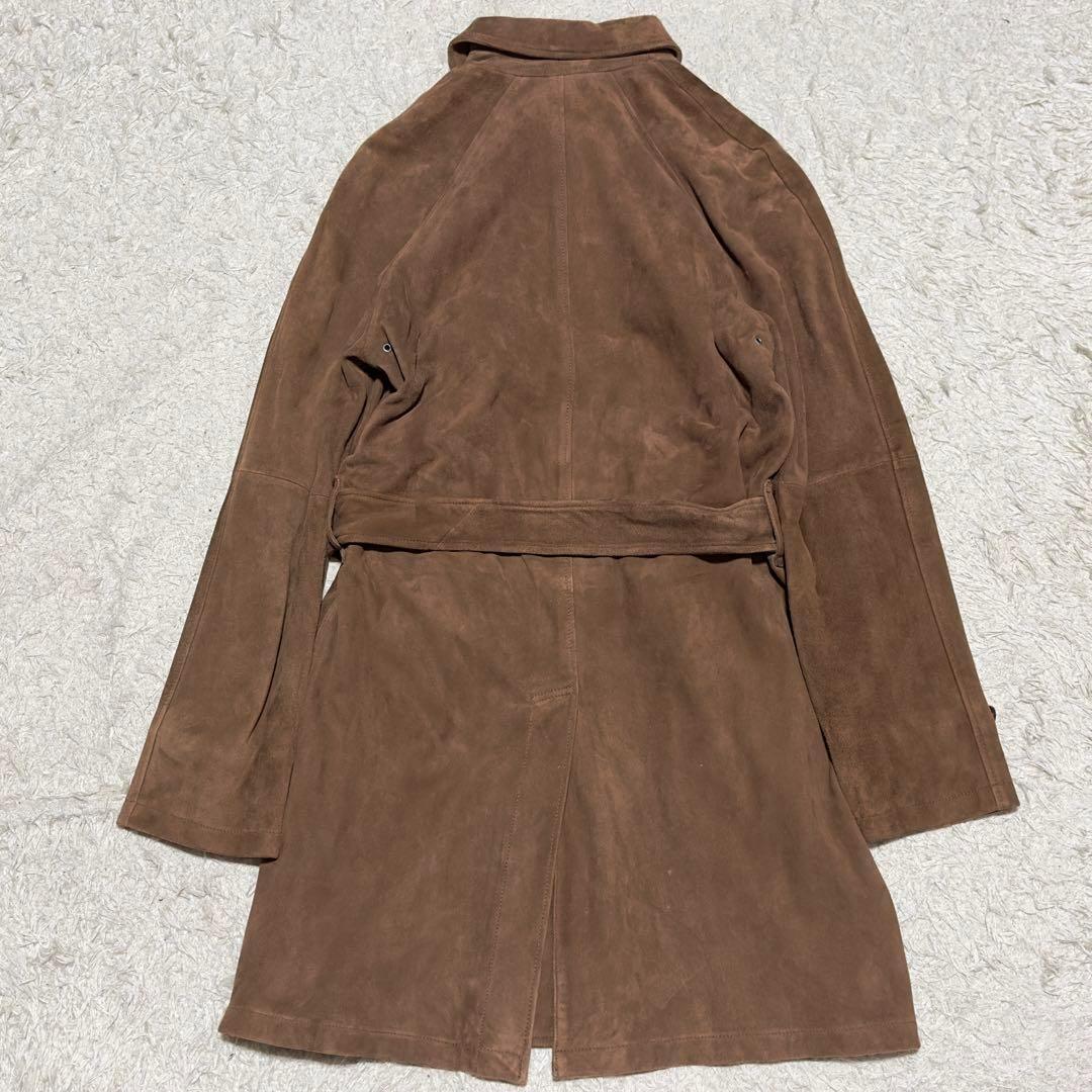 現行 Polo Ralph Lauren スウェード 山羊革 ステンカラーコート