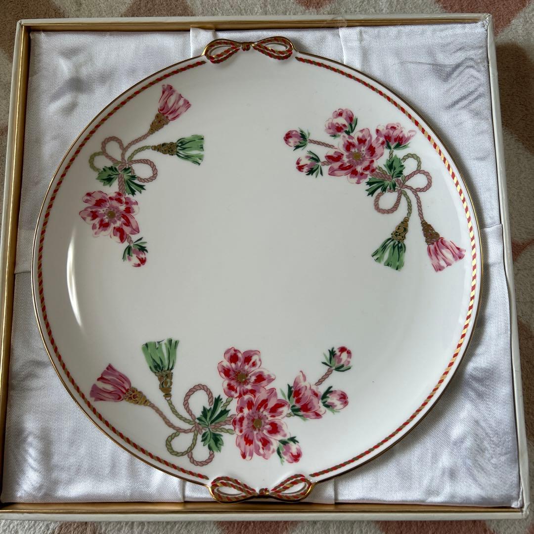 NINA RICCI 花柄陶器皿 松坂屋記念品　マイセン