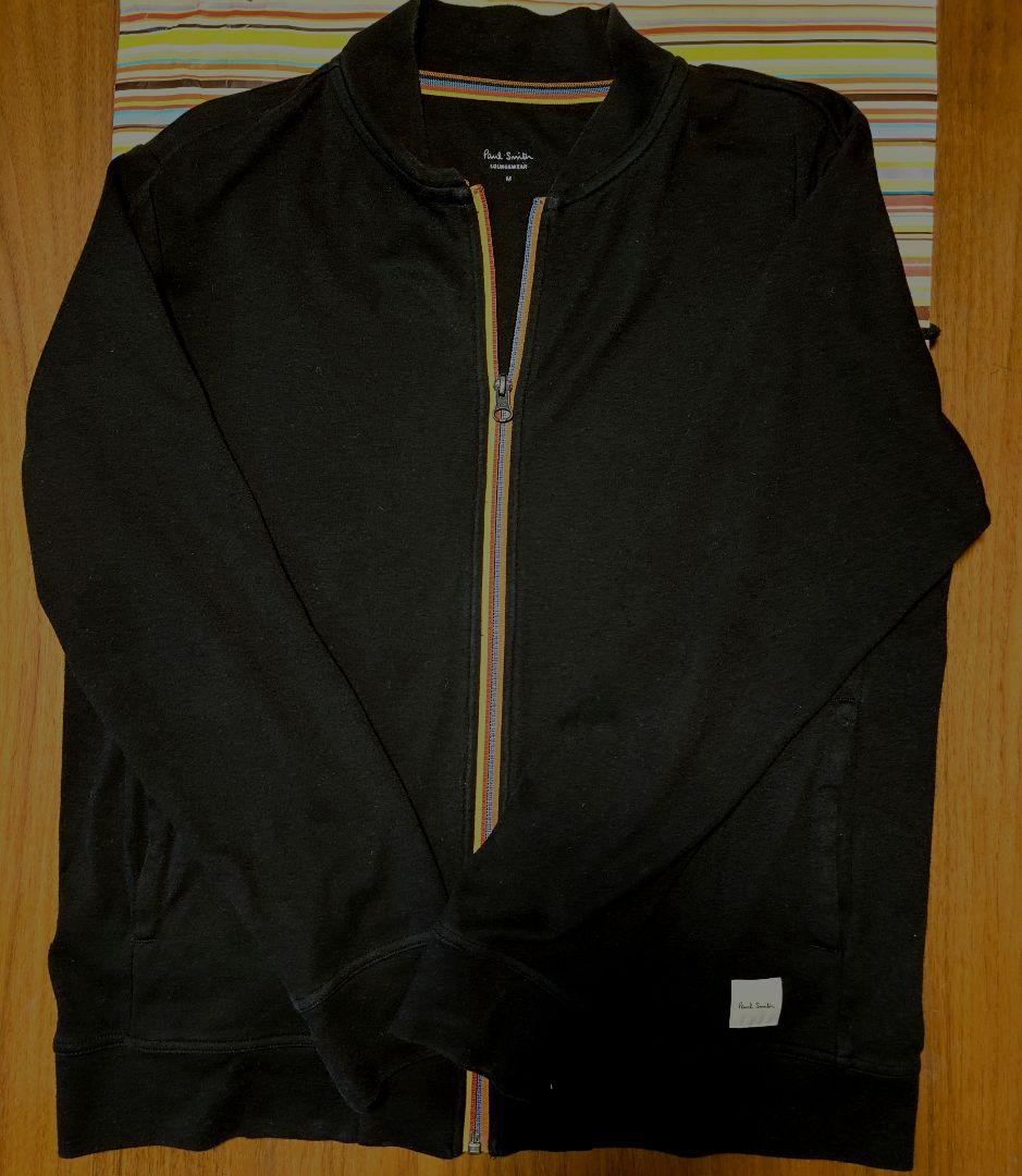 Paul Smith マルチストライプジップアップ Mサイズ ブラック