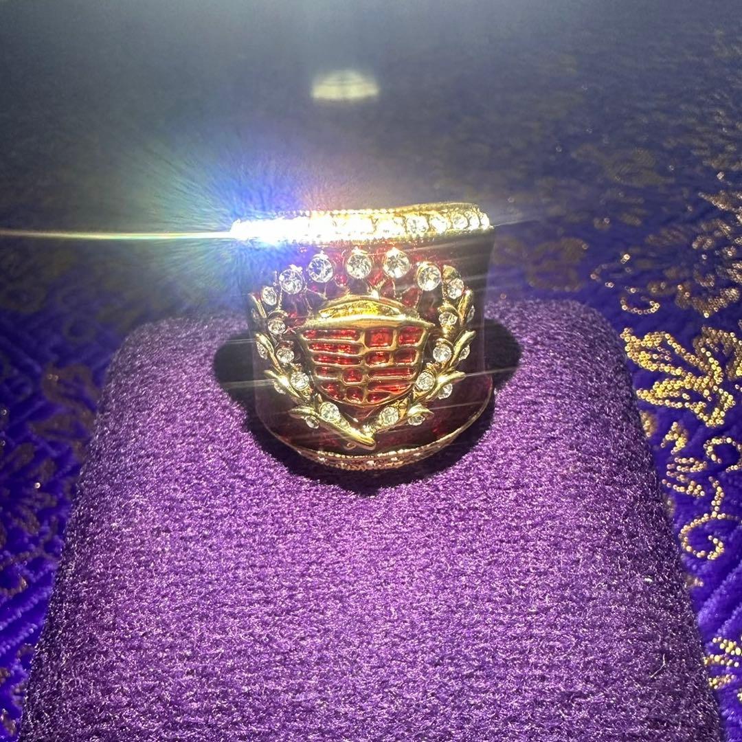 超大幸福神呪物SSS品　「今の地位で満足？」人生が一発で激変する炎のリング　幸運