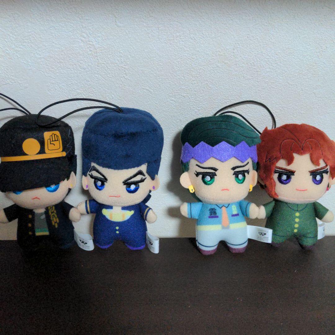 【全4種コンプセット】ジョジョの奇妙な冒険 ちみっともぬい