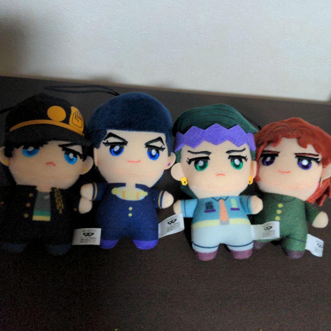 【全4種コンプセット】ジョジョの奇妙な冒険 ちみっともぬい