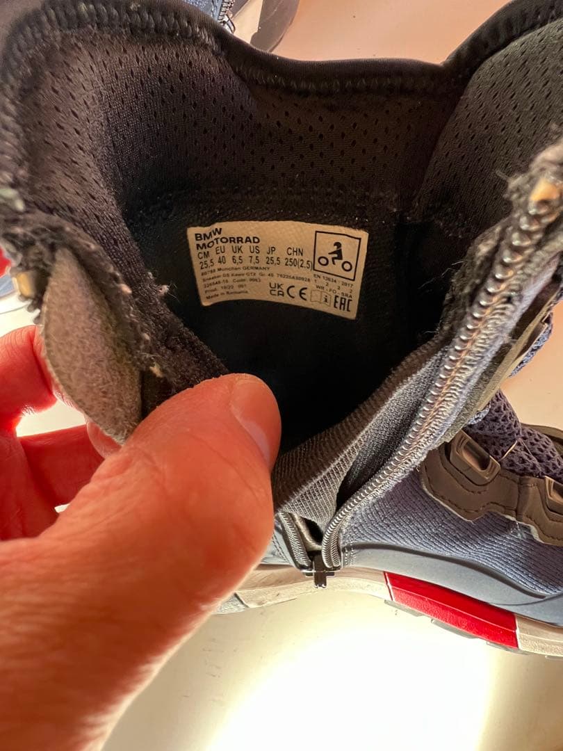 BMW モトラッド バイクブーツ ネイビー/ブラック BMW モトラッド バイクブーツ ネイビー/ブラック