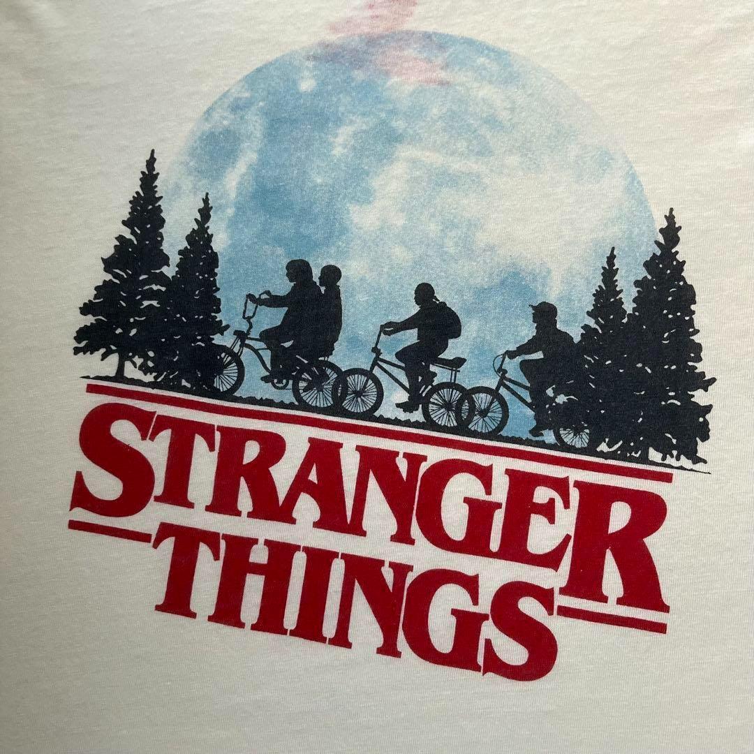 ストレンジャーシングス リンガーTシャツ トリムT XLサイズ
