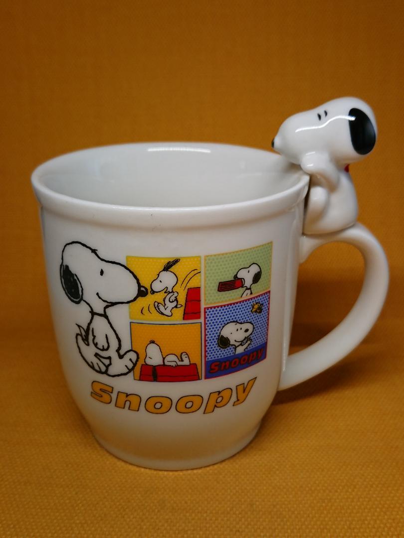 【美品】スヌーピー　マグカップ　置物　インテリア　工芸品　美術品　A3211