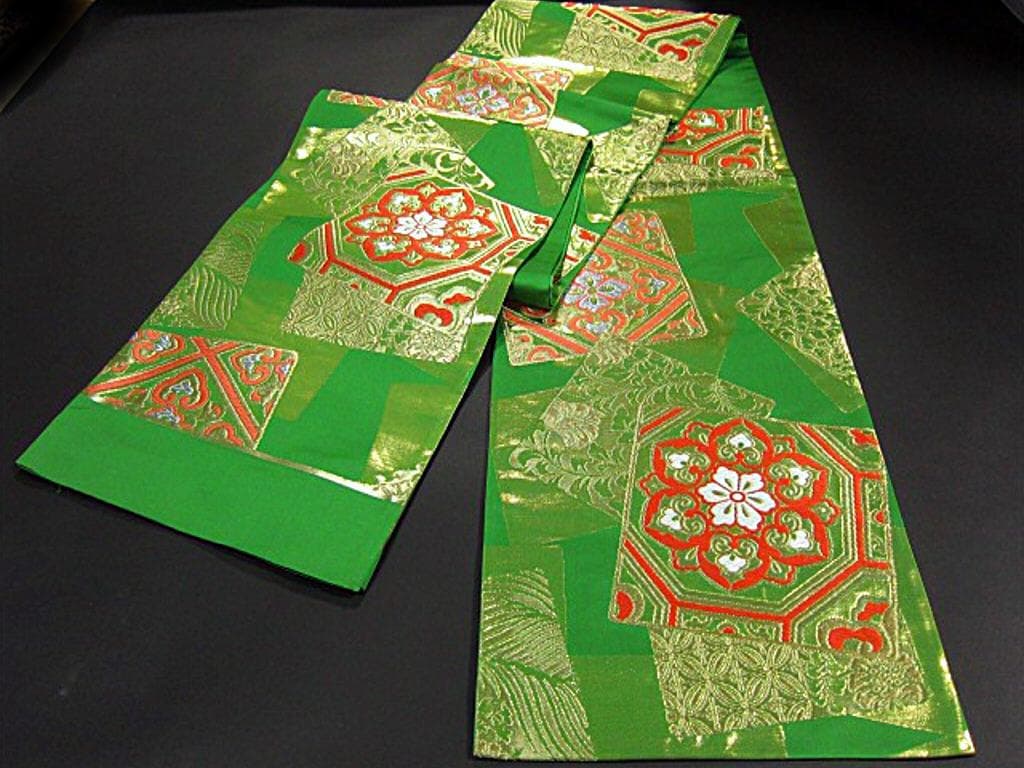 FN10537y 着物 正絹 袋帯 六通柄 未仕立て | darantonia.com