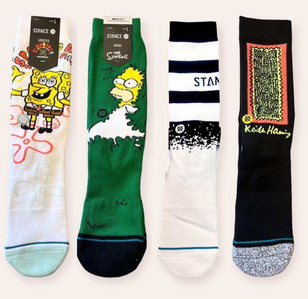 新入荷‼️スタンス ソックス STANCE SOCKS 靴下 4足セット