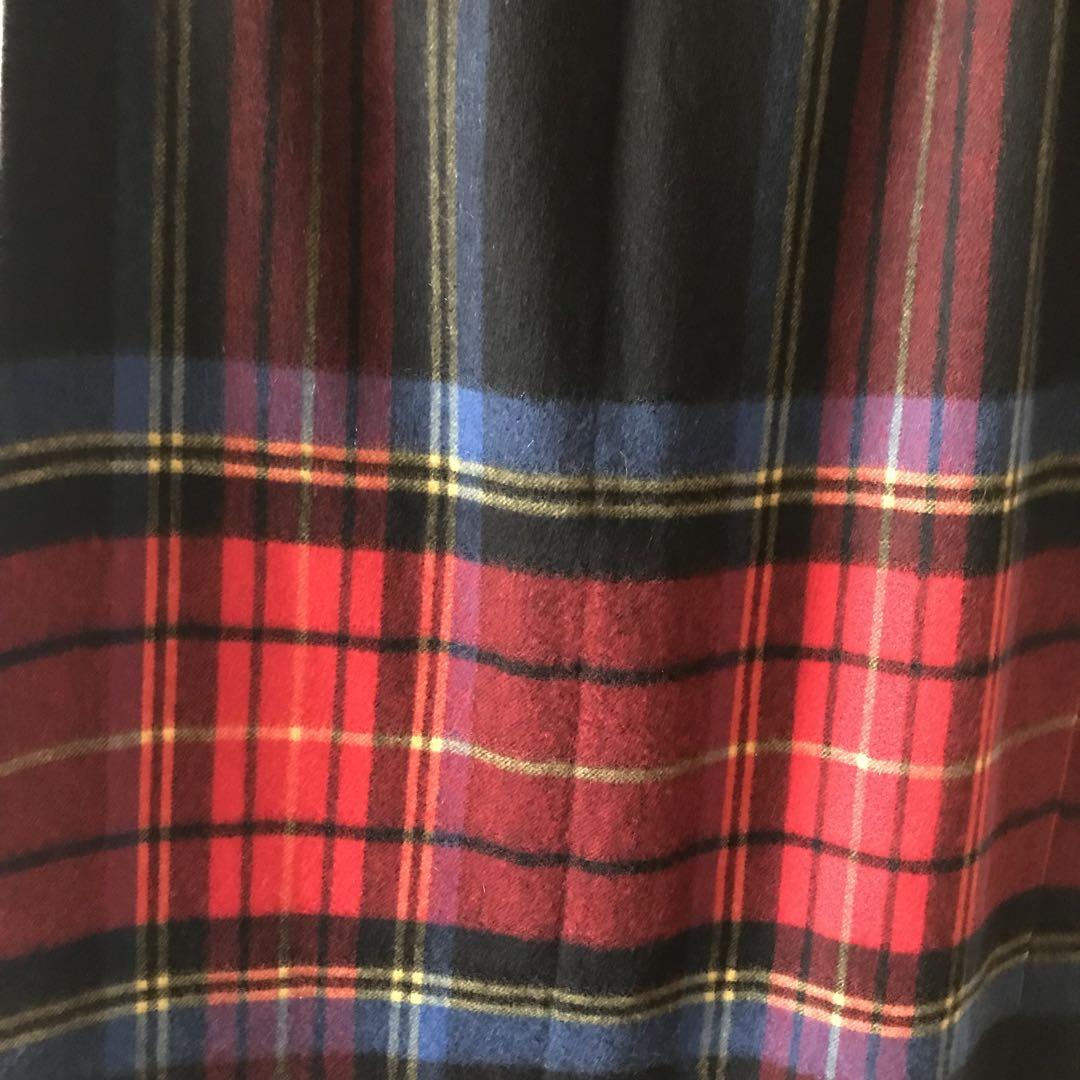 美品　ユナイテッドアローズ　大判　カシミヤ100% ストール　マフラー　チェック