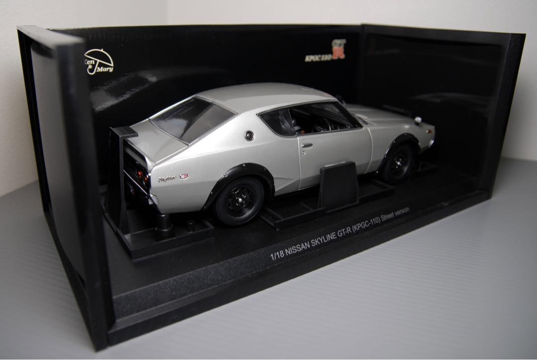 京商 日産 ケンメリ GTR 1/18 ミニカー ダイキャスト