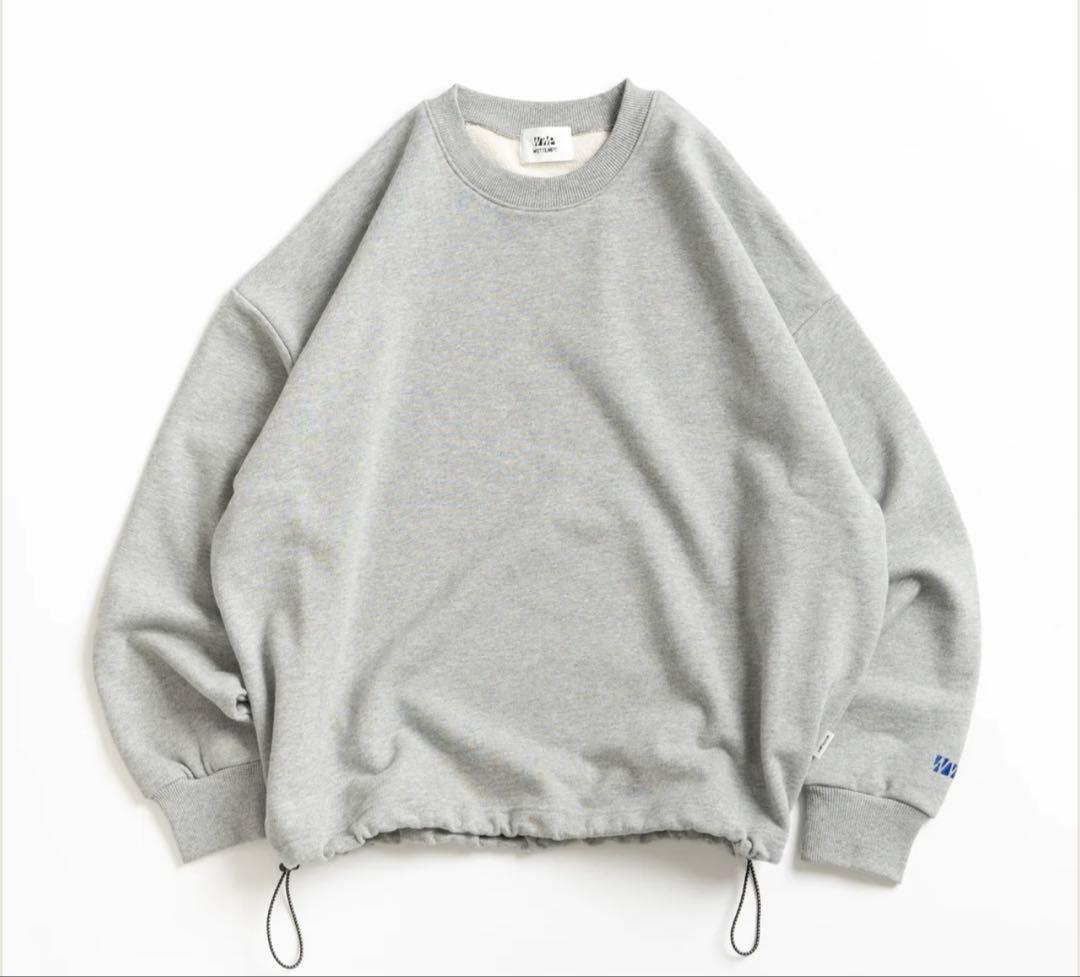 WETTEMPTヘビーウェイトドローコードスウェット　GRAY Sサイズ