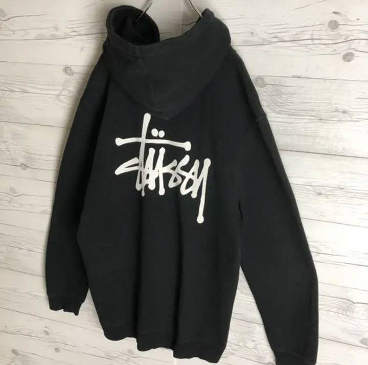 国産格安 最高デザイン stussy バックプリント 即完売品 定番モデル パーカー mahR3-m65021109600 得価爆買い