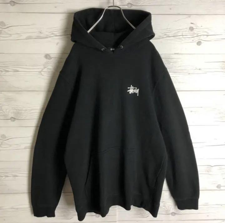 国産格安 最高デザイン stussy バックプリント 即完売品 定番モデル パーカー mahR3-m65021109600 得価爆買い