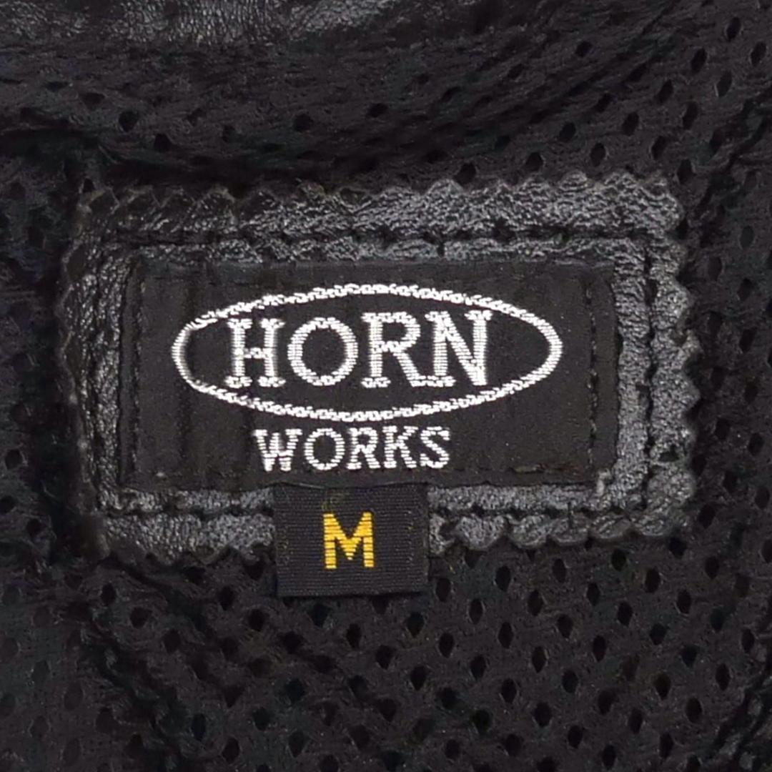 HORN WORKS ホーンワークス ライダースジャケット 本革 黒 NS340
