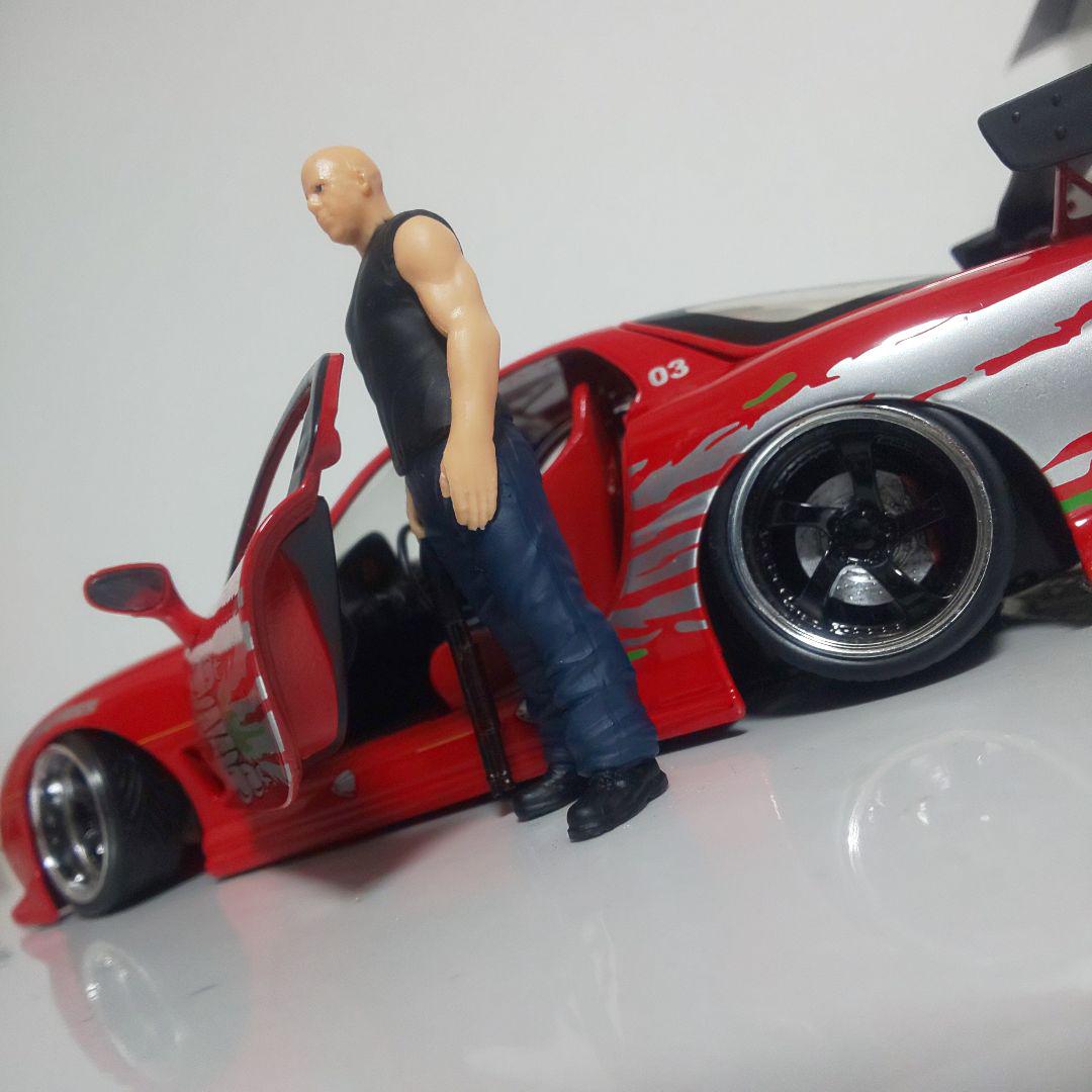 〓1/24スケール〓マツダRX-7カスタム〓JADATOYS ワイルドスピード