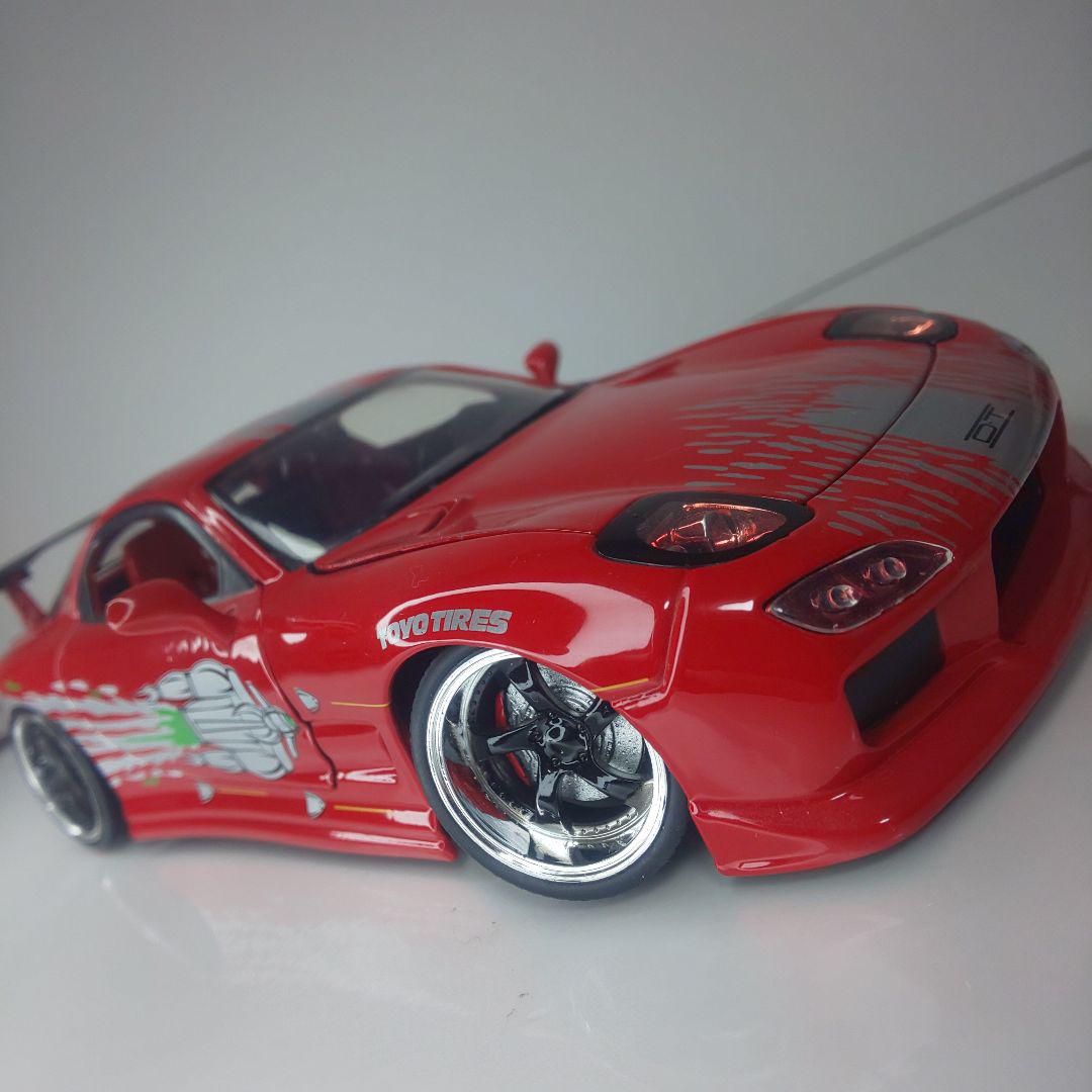 〓1/24スケール〓マツダRX-7カスタム〓JADATOYS ワイルドスピード